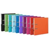Classeur à levier Exacompta PremTouch A4 Maxi 50 mm Assortiment 2 anneaux 53244E PP (Polypropylène) Portrait 10 Unités