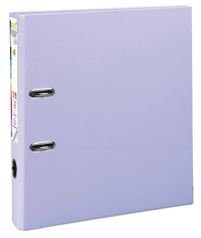 Exacompta Prem Touch Smal Ordner A4 50 mm Lila 2 Ringen 53107E Kunststof Staand  10 Stuks