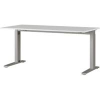 Bureau GERMANIA 4240-583 Gris clair, noir 160 x 80 x 68 - 88 cm