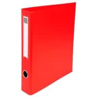 Classeur à anneaux Exacompta 51645E 40 mm PVC 4 anneaux A4+ Rouge 15 unités