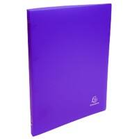 Classeur à anneaux Exacompta Chromaline 51166E 15 mm Polypropylène 4 anneaux A4 Violet 25 unités