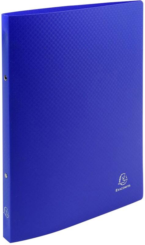 Classeur à anneaux Exacompta OpaK 15 mm PP (Polypropylène) A4 2 Anneaux Bleu 54162SE 25 Unités