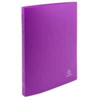 Classeur à anneaux Exacompta Opaque 54197SE 15 mm Polypropylène 2 anneaux A4 Violet 25 unités