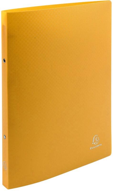 Classeur à anneaux Exacompta OpaK 15 mm PP (Polypropylène) A4 2 Anneaux Jaune 54196SE 25 Unités