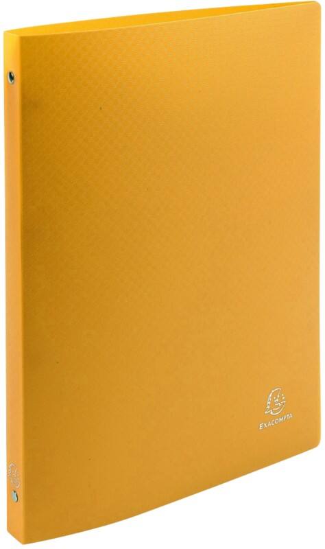 Exacompta OpaK 25 mm Ringband PP (Polypropeen) A4 4 Ringen Geel 51196SE 25 Stuks