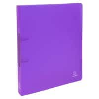 Classeur à anneaux Exacompta Chromaline 54366E 30 mm Polypropylène 2 anneaux A4 Violet 15 unités