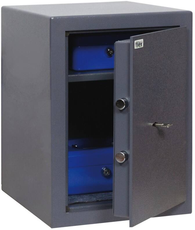 Coffre-fort Filex PS 2 Serrure à clé Anthracite 300 x 380 x 420 mm