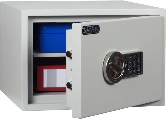 Coffre-fort Salvus Serrure électronique 24 L Monza 1 Gris foncé