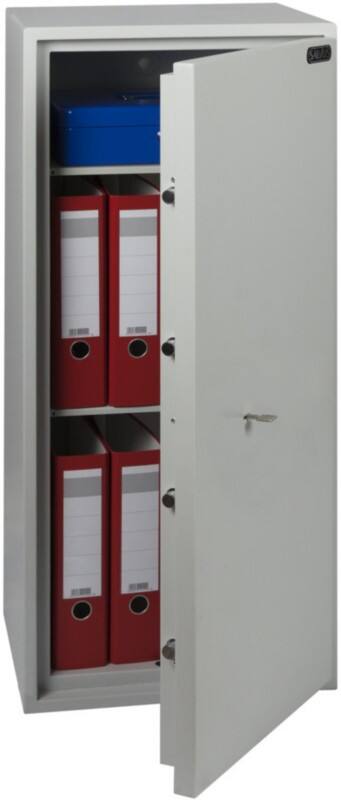 Coffre-fort Salvus Serrure à clé 99 L Monza 5 Gris clair