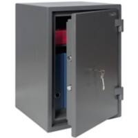 Coffre-fort Salvus Serrure à clé 53 L Palmero 3 Gris foncé