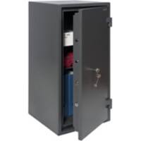 Coffre-fort Salvus Serrure à clé 81 L Palmero 4 Gris foncé