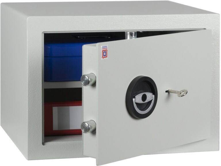 Sistec Kluis Sleutel 27 l MT3+ Lichtgrijs