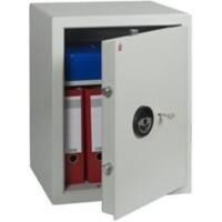 Coffre-fort Sistec Serrure à clé 60 L MT6+ Gris clair