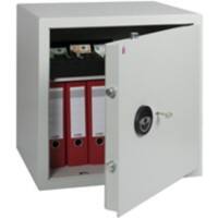 Coffre-fort Sistec Serrure à clé 106 L MT6W+ Gris clair