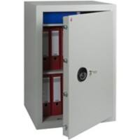 Coffre-fort Sistec Serrure à clé 160 L MT9+ Gris clair