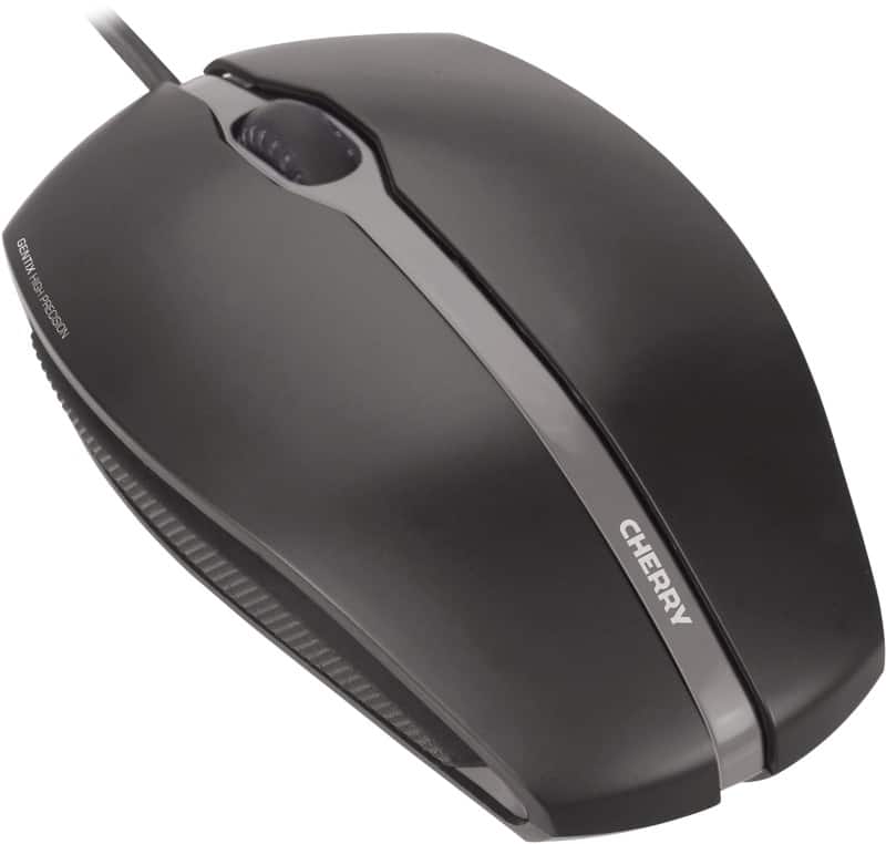 Souris CHERRY JM-0300-2 Avec fil Noir Adapté pour les gauchers