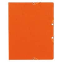 Farde à élastique Exacompta 55464E Orange 24 x 32 cm 50 unités