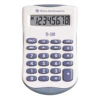 Texas Instruments Zakrekenmachine TI-501 55 mm Blauw, wit 90 x 55 x 10 mm