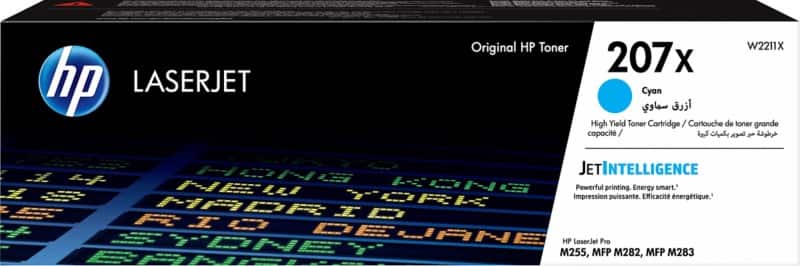 HP 207X originele tonercartridge W2211X cyaan