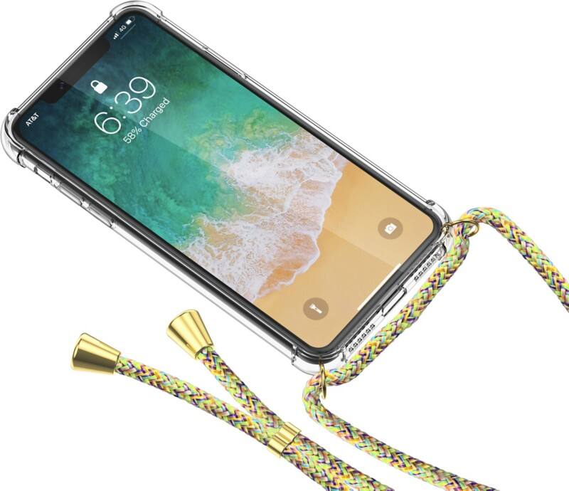 Coque avec collier LOTTA POWER 217407 pour iPhone X/XS Transparent