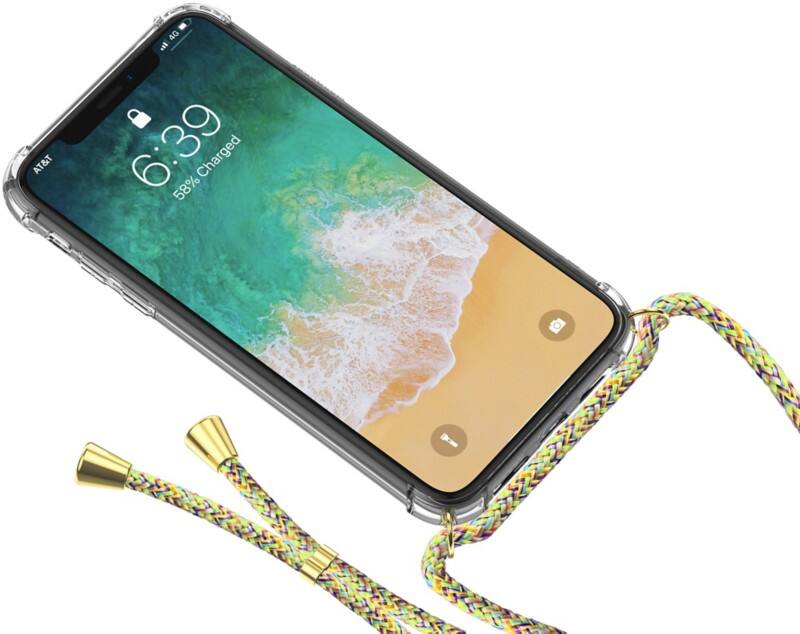 Coque avec collier LOTTA POWER 217406 pour iPhone XR Transparent