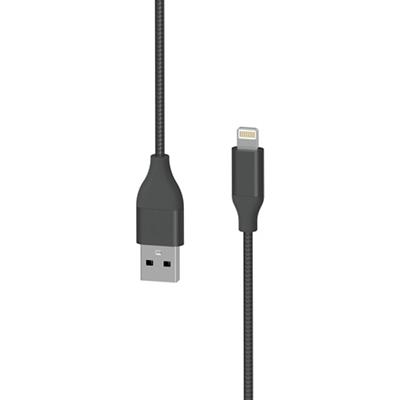 Câble de charge XLayer USB A Male Apple Lightning 1.5 m Noir