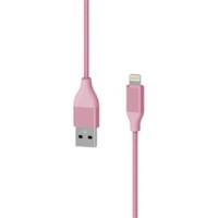 Câble Xlayer PREMIUM Métallique USB vers Lightning 1,5m Rose