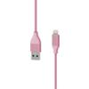 Câble Xlayer PREMIUM Métallique USB vers Lightning 1,5m Rose