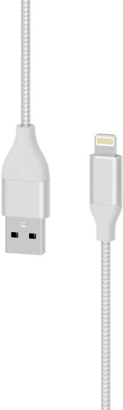 XLAYER 217076 1 x USB C male naar 1 x USB C male oplaadkabel 1.5m Zilver