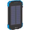 XLayer Powerbank Plus Solar 10000mAh Zwart, blauw
