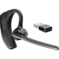 Plantronics Voyager 5200 UC Draadloze mono-headset Oordopjes, over het oor Zwart