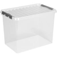 Helit Boîte de rangement H6163302 62 l Transparent Polypropylène 60 x 40 x 34 cm 6 Unités