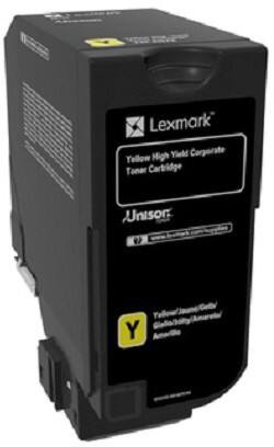 Toner Lexmark D'origine 74C2HYE Jaune