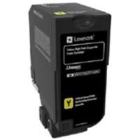 Toner Lexmark D'origine 74C2HYE Jaune