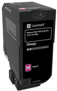 Lexmark Origineel Tonercartridge 74C2HME Magenta
