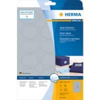 HERMA Laser Etiketten 4116 Klevend A4 Zilver 58,4 x 42,3 mm  25 Vellen à 18 Etiketten