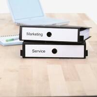 Étiquettes pour dos de classeur HERMA 5167 63 x 297 mm 25 Feuilles de 3 Étiquettes 5167