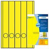 HERMA Ordneretiketten 5131 Geel A4 38 x 297 mm 20 Vellen à 5 Etiketten