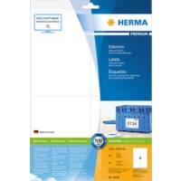 HERMA Laser Etiketten 8630 Klevend Wit 10,5 x 14,8 cm  10 Vellen à 4 Etiketten