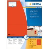 HERMA Laser Etiketten 4567 Klevend 19,9 x 14,3 cm  100 Vellen à 2 Etiketten