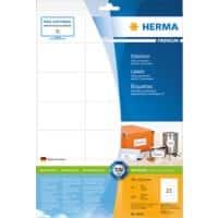 Étiquettes universelles HERMA Laser 8634 Adhésif Blanc 7 x 4,23 cm 10 Feuilles de 21 Étiquettes