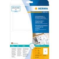 Étiquettes d'expédition HERMA 8316 Blanc Rectangulaires 182 x 130 mm 25 feuilles de 1 étiquette 8316