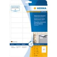 HERMA Inkjet etiketten 4864 Wit 63,5 x 29,6 mm 10 Vellen à 27 Etiketten