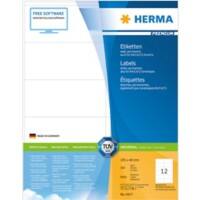Étiquettes d'adresse HERMA 4417 Blanc Rectangulaires 105 x 48 mm 500 feuilles de 12 étiquettes 4417