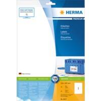 Étiquettes d’expédition HERMA 8637 Blanc Rectangulaires 210 x 297 mm 10 Feuilles de 1 Étiquette 8637