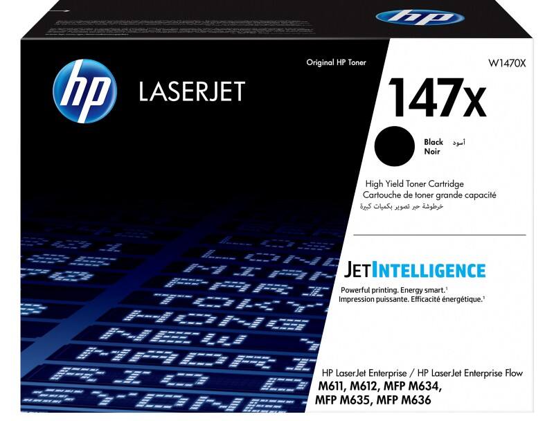 HP 147X originele tonercartridge W1470X zwart