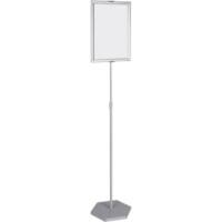 Présentoir sur pied Bi-Office Snap Display A3 Argenté SUP0402 3,5 x 190 cm