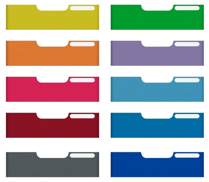 Fronton Exacompta Classic Plastique Assortiment 16 x 29 x 5 cm