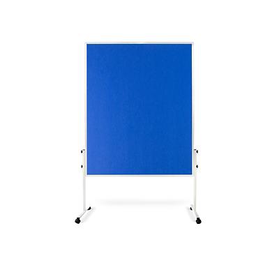 Tableau d'affichage sur pied Master of Boards 150 x 120 cm Bleu