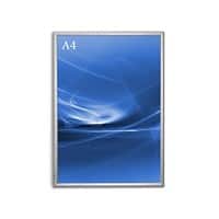 master of boards Opti-Clic A4 Cadre d’affichage Aluminium fd-6600 22 (L) x 1,5 (P) x 31 (H) cm  
